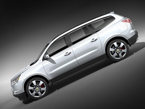 Chevrolet Traverse 3D model_6
