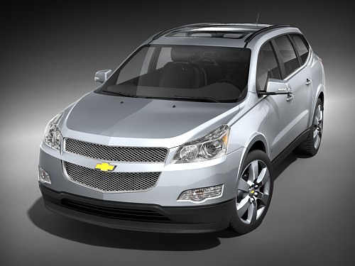 Chevrolet Traverse 3D model_1
