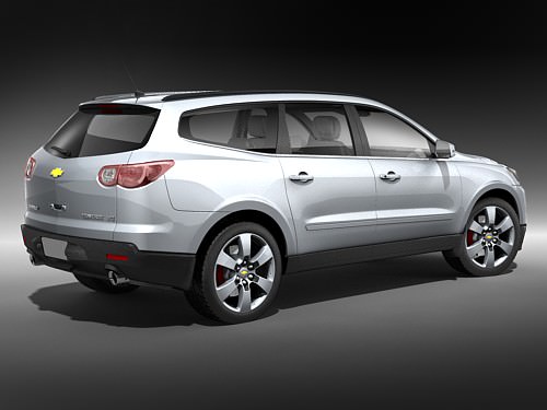 Chevrolet Traverse 3D model_4