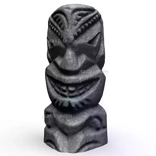 Hawaiian Totem 3D print model