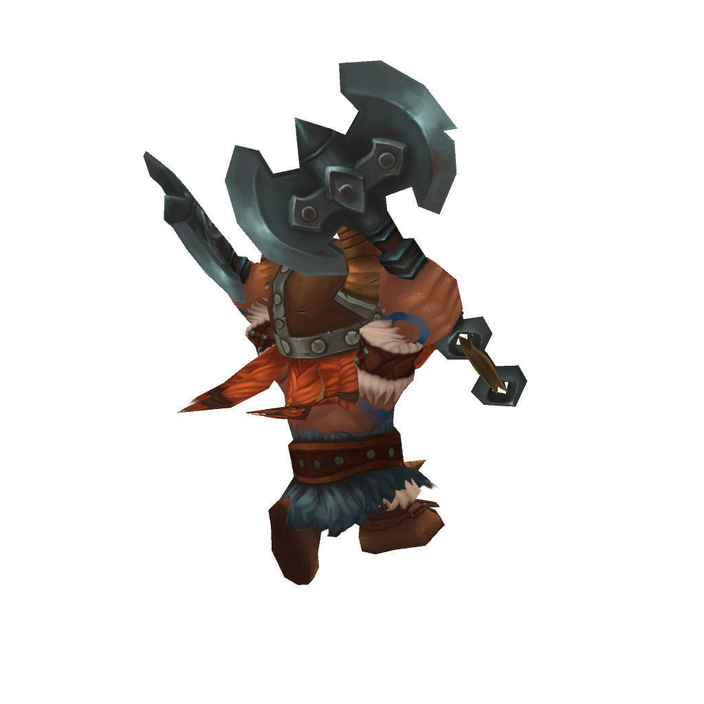 Mini Viking Eric - Low Poly Hand Painted Low-poly 3D model_8