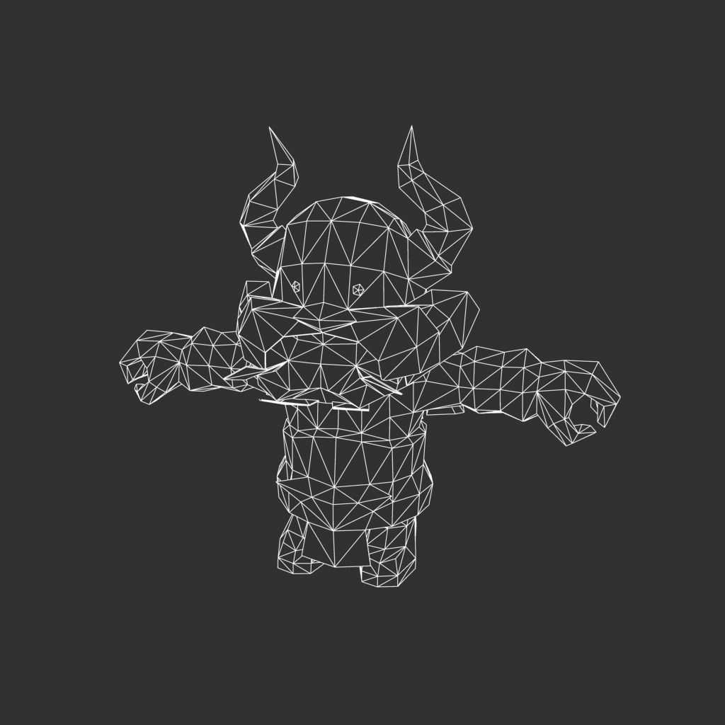 Mini Viking Eric - Low Poly Hand Painted Low-poly 3D model_10