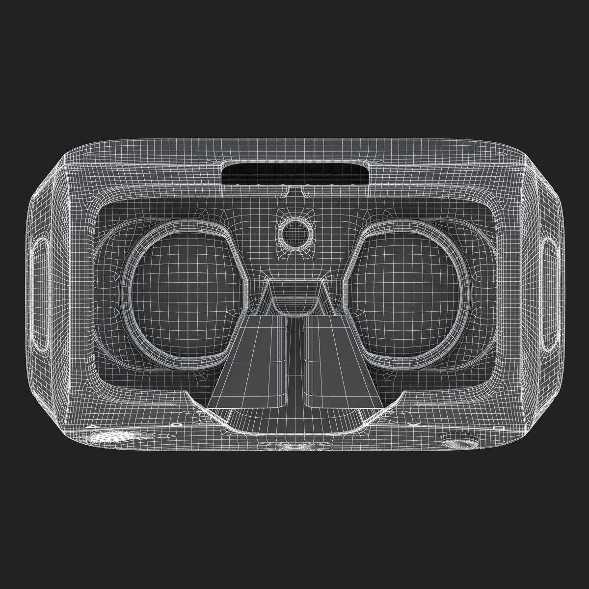 New Sony Playstation Virtual Reality Headset 2017 3D model_14