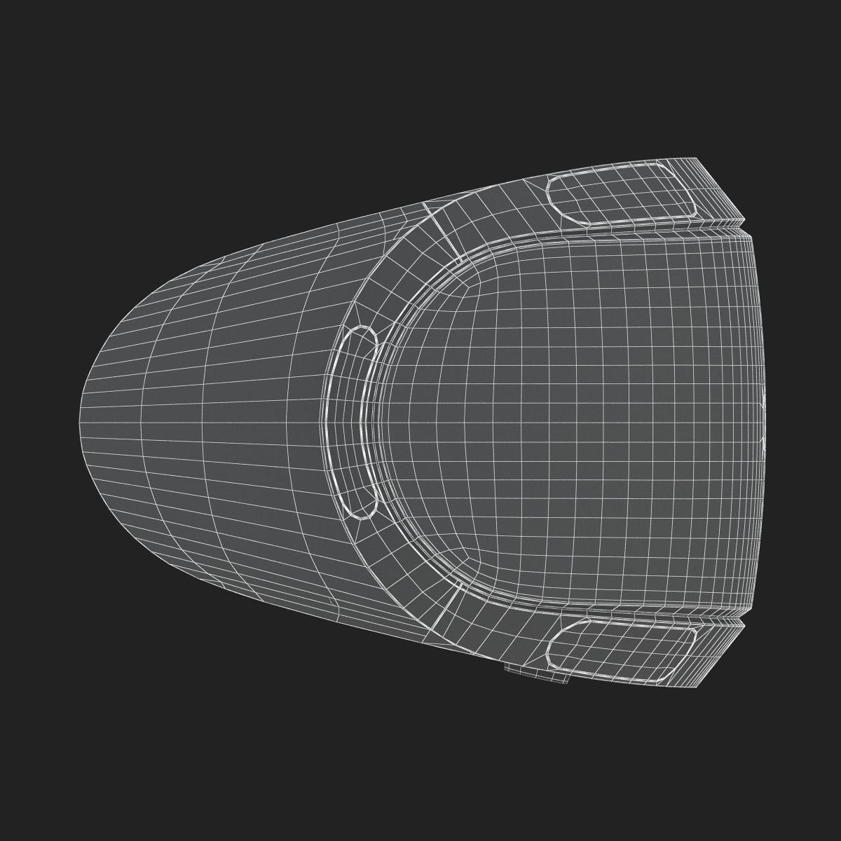 New Sony Playstation Virtual Reality Headset 2017 3D model_11