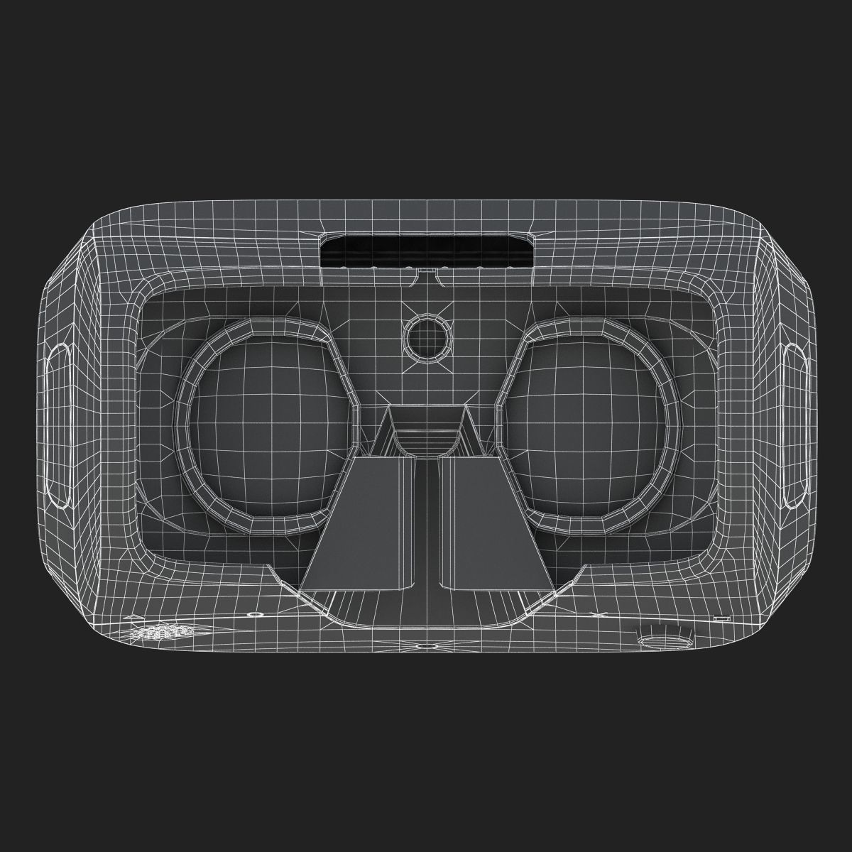 New Sony Playstation Virtual Reality Headset 2017 3D model_13