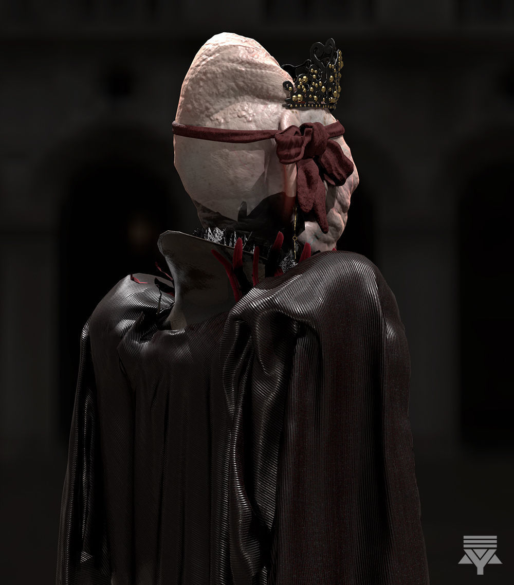 FREE Highpoly model - Queen of the mutants Free 3D model_3