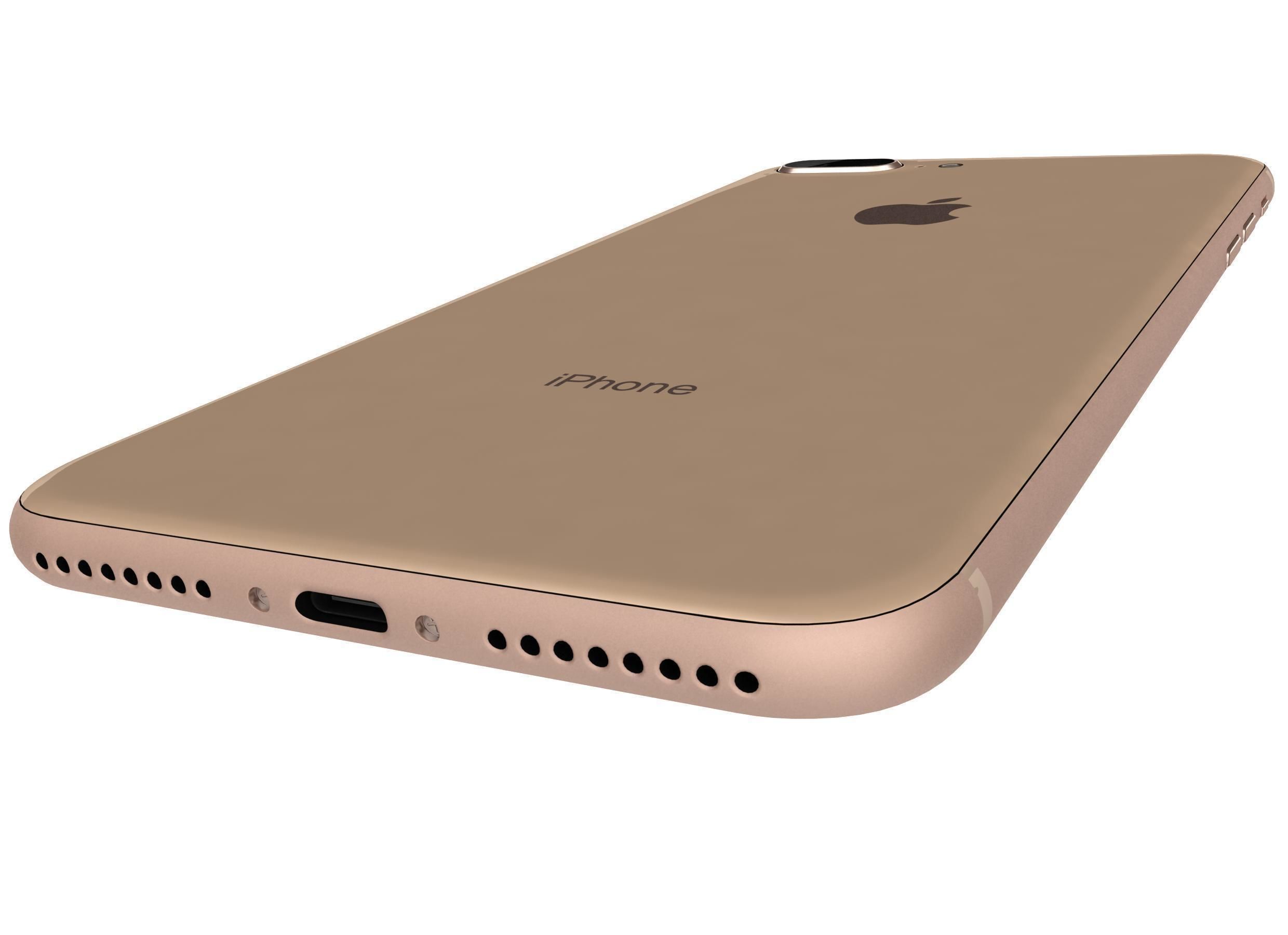 Apple iPhone 8 Plus All Colors 3D model_26