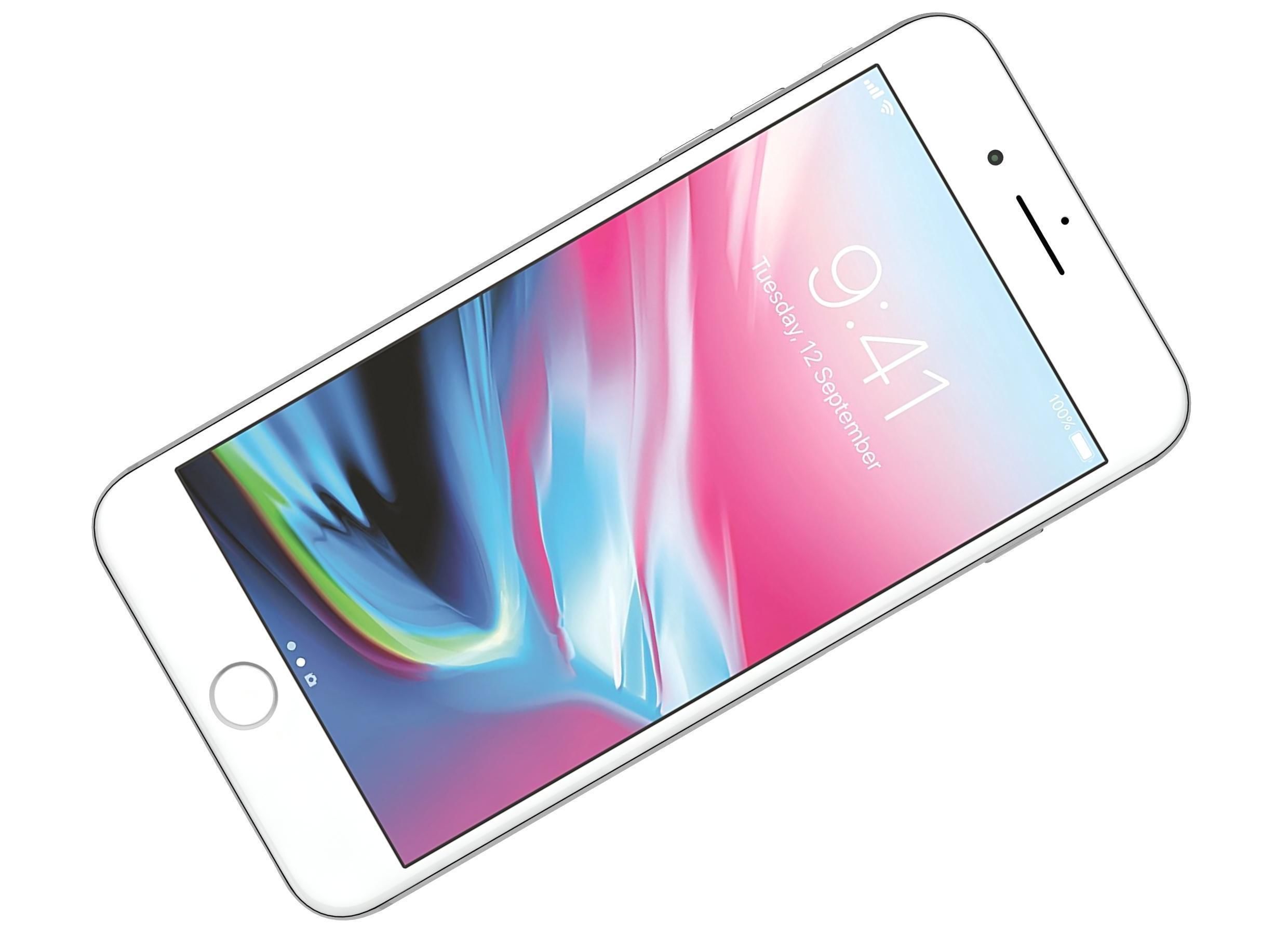 Apple iPhone 8 Plus All Colors 3D model_18