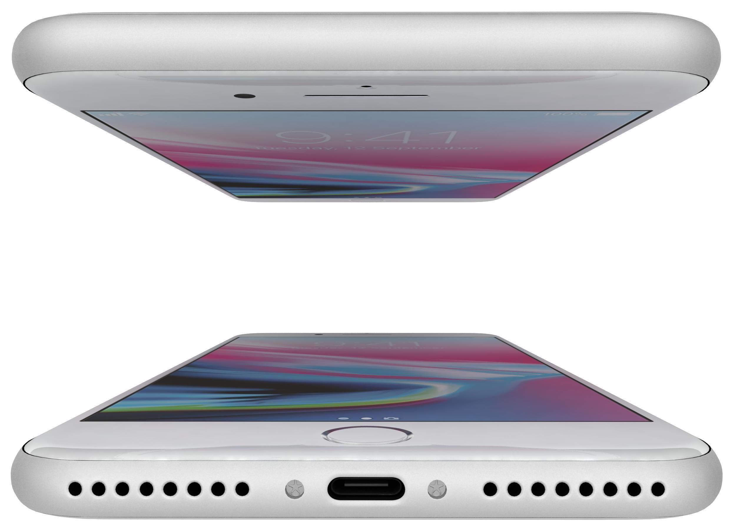 Apple iPhone 8 Plus All Colors 3D model_14
