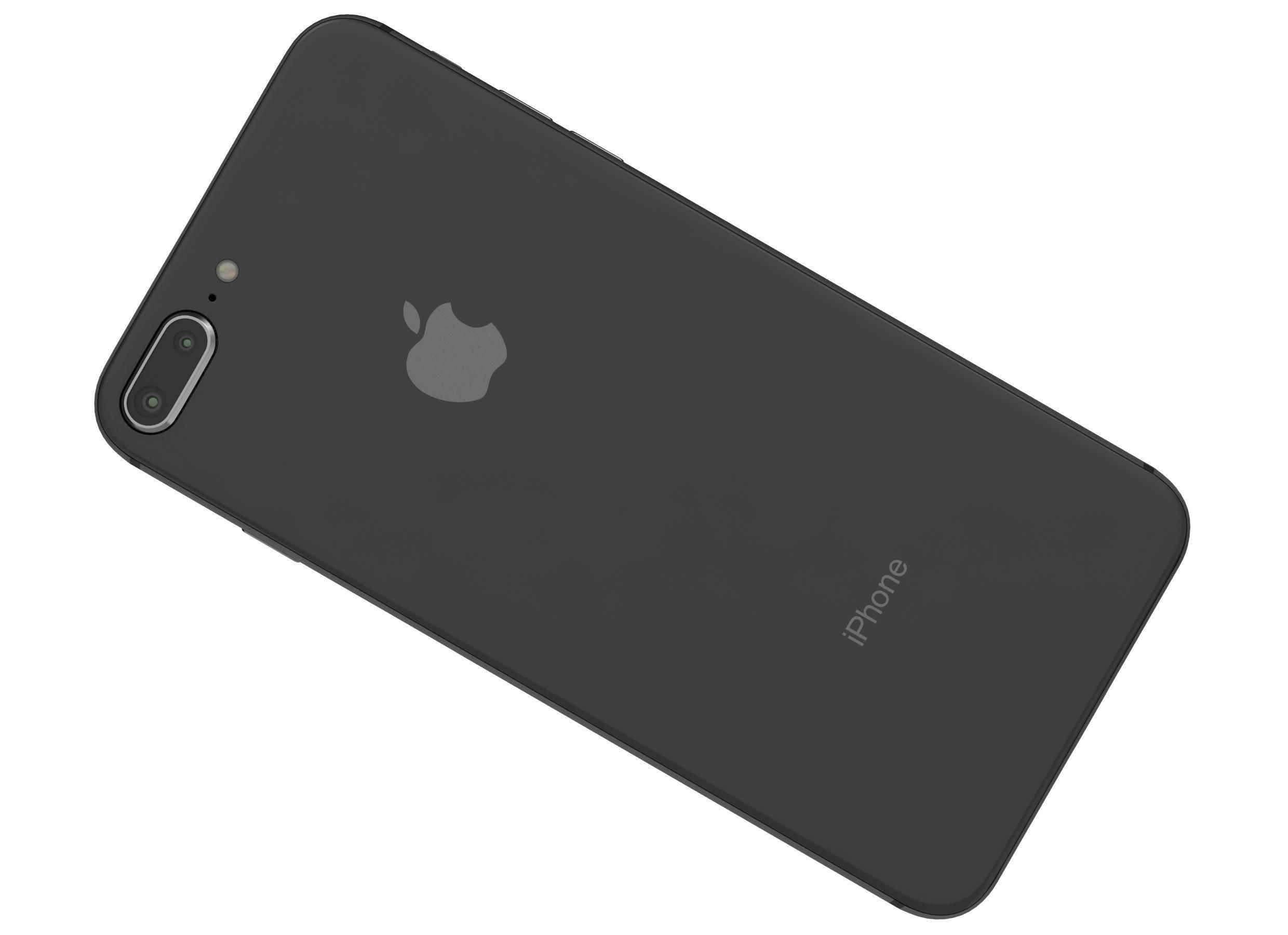 Apple iPhone 8 Plus All Colors 3D model_8