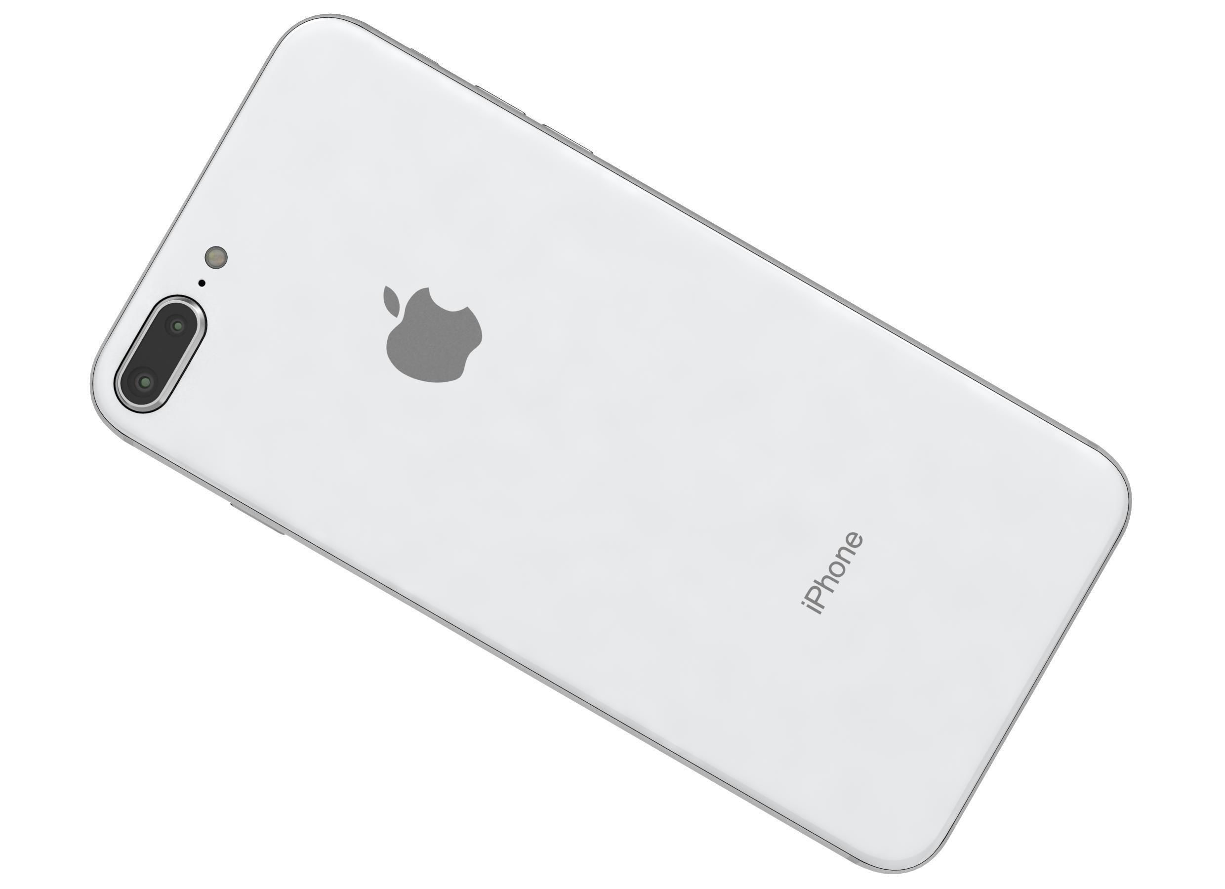 Apple iPhone 8 Plus All Colors 3D model_9