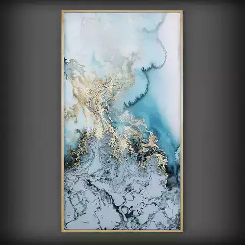 Picture Frames Low-poly 3D model