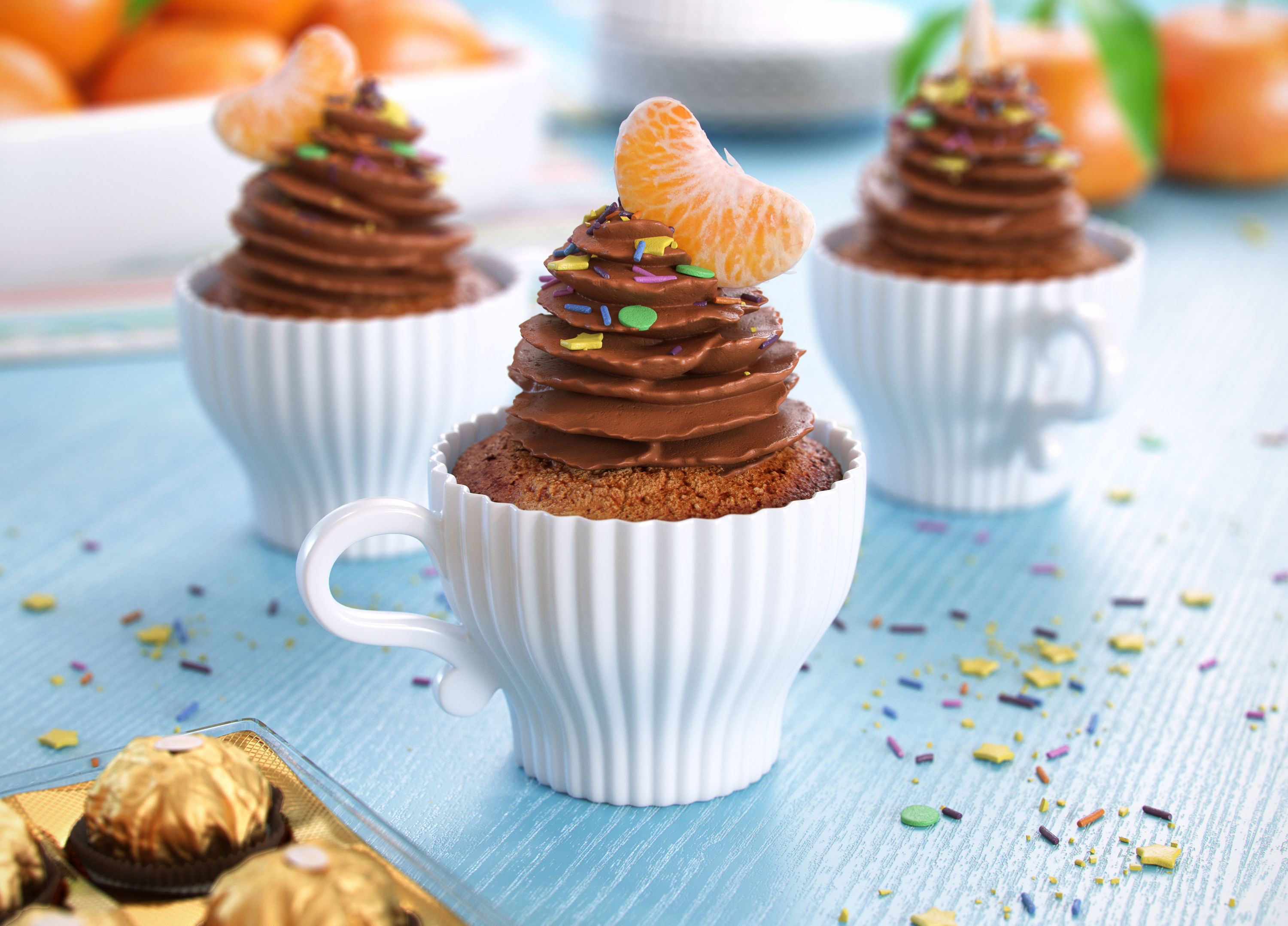 Sweet set 3D model_1