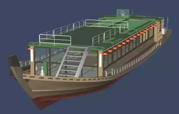 Yakatabune Organization chartered cruiser