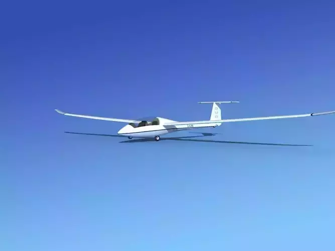 Duo Discus Sailplane 3D model