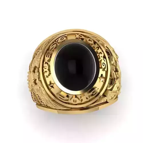 america gem ring 2 face