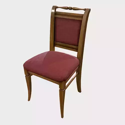 Dining Chair Low-poly 3D model