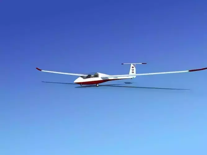 Duo Discus Sailplane 3D model