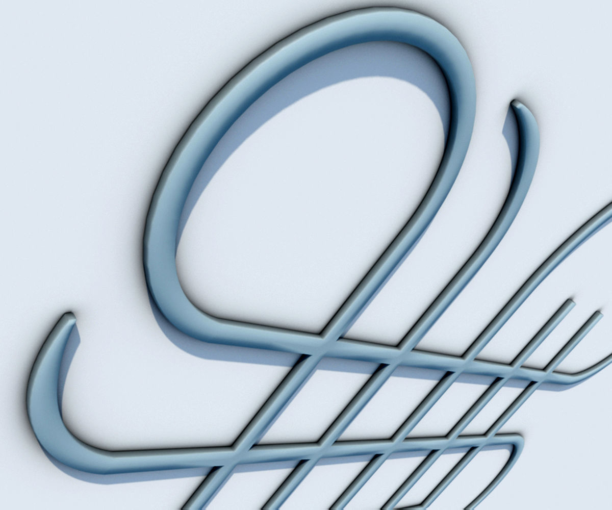 Tribal Tattoo 1 3D print model_4