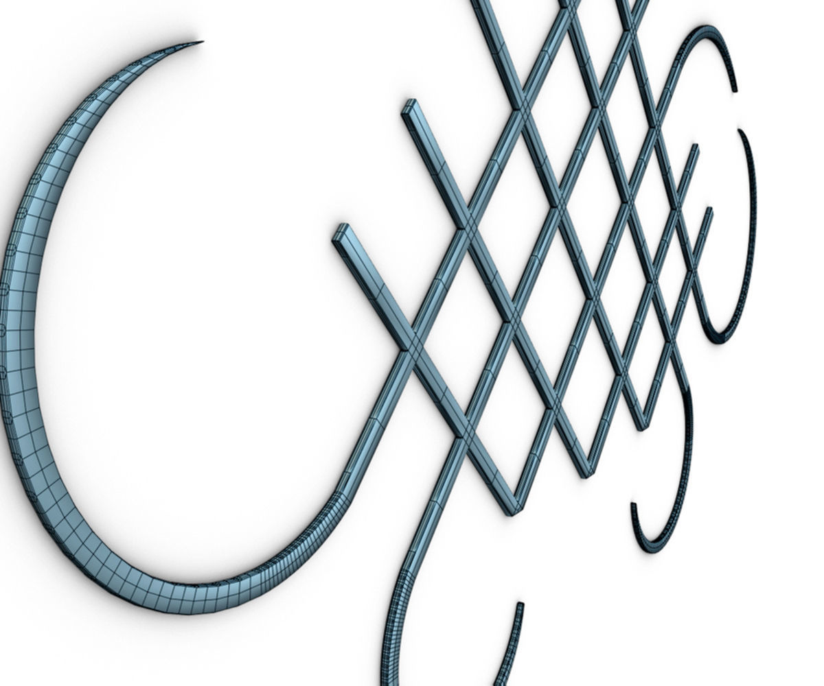 Tribal Tattoo 1 3D print model_7