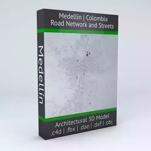 Medellin Road Network and Streets