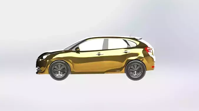 SALE Maruti Suzuki Baleno Car Cheap 3D Model