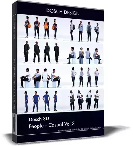 Dosch 3D - People - Casual Vol 3