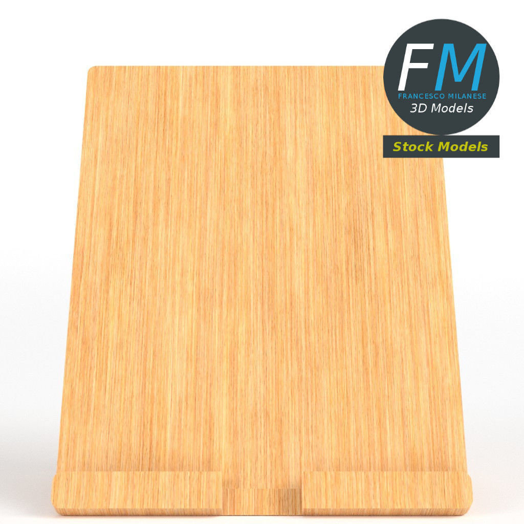 Tablet desktop stand 3D model_3