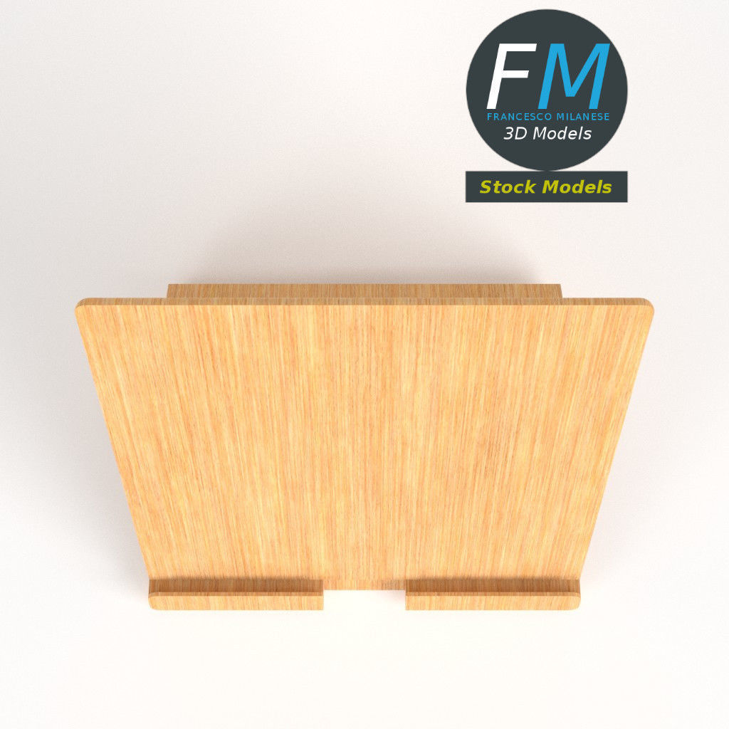 Tablet desktop stand 3D model_6