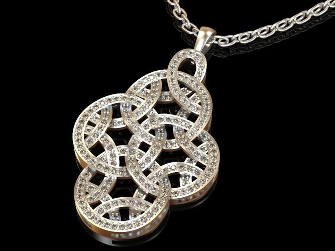 pendant jewellery printable 3d 3D print model