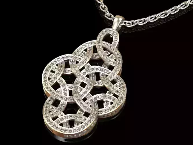pendant jewellery printable 3d 3D print model
