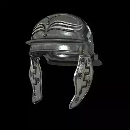Romans helmet Low-poly 3D model