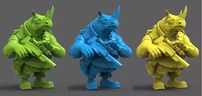 Ranger Rhino 3D print model