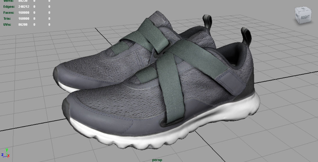 Sneakers 10 3D model_4