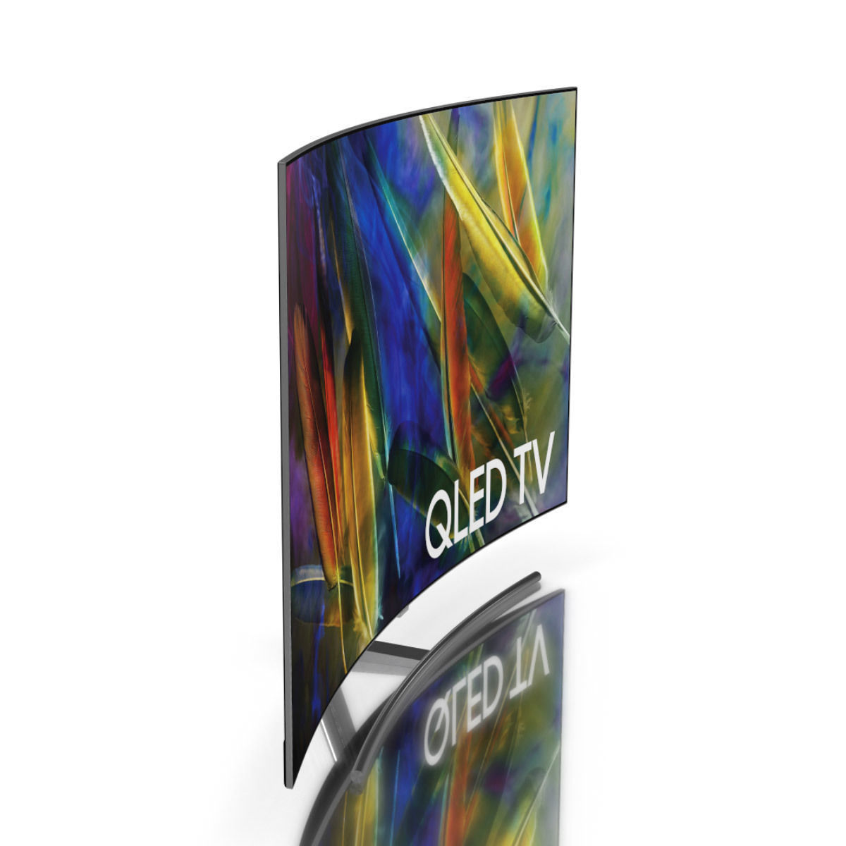 QLED Smart Curved TV Q7C for Element 3d 3D model_6