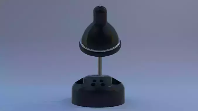 Rigged Lamp - Black