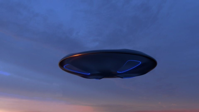 Advanced Stealth UFO 