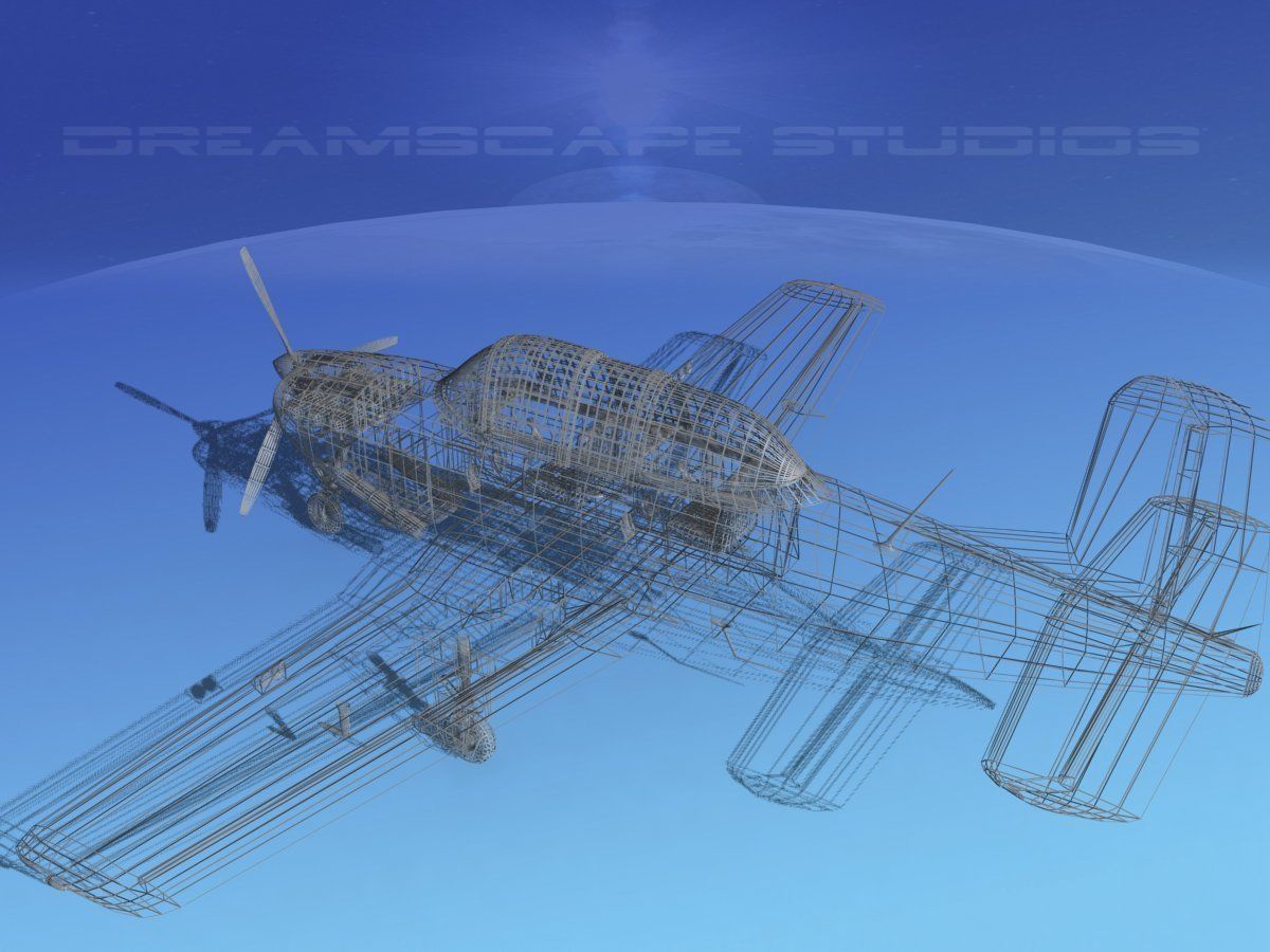 Beechcraft T-34 Mentor V07 USAF 3D model_19
