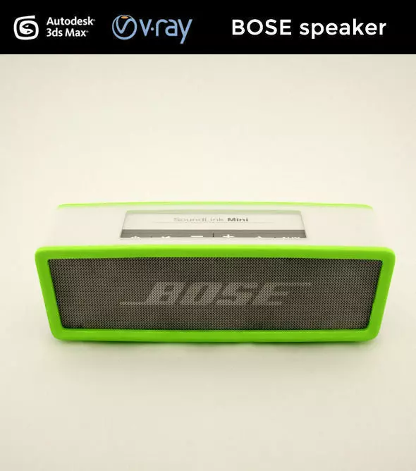 BOSE speaker 3D model_0