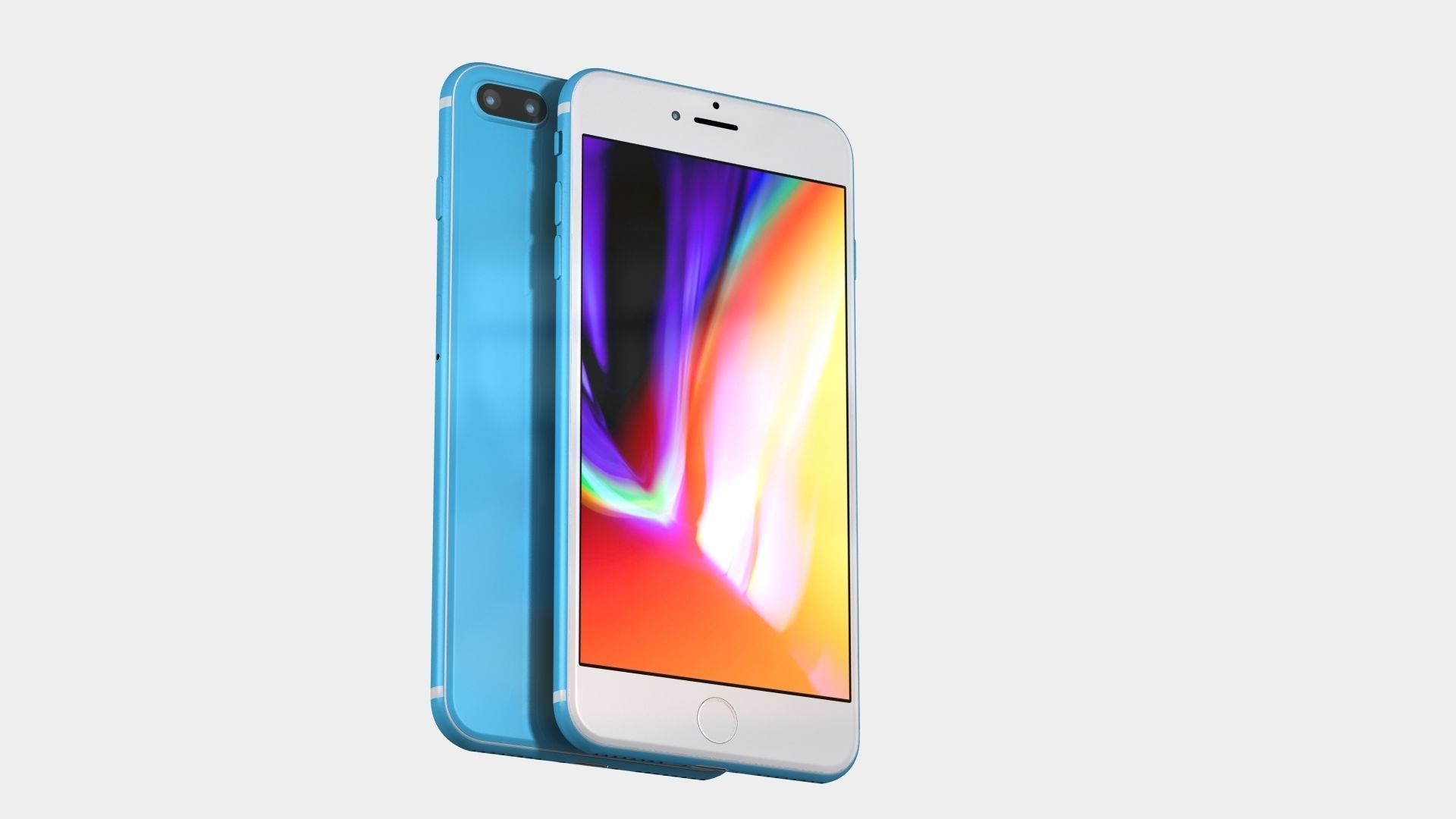 Apple iPhone 8 Plus 3D model_9