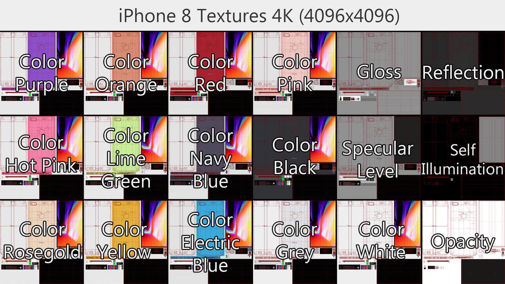 Apple iPhone 8 Plus 3D model_13