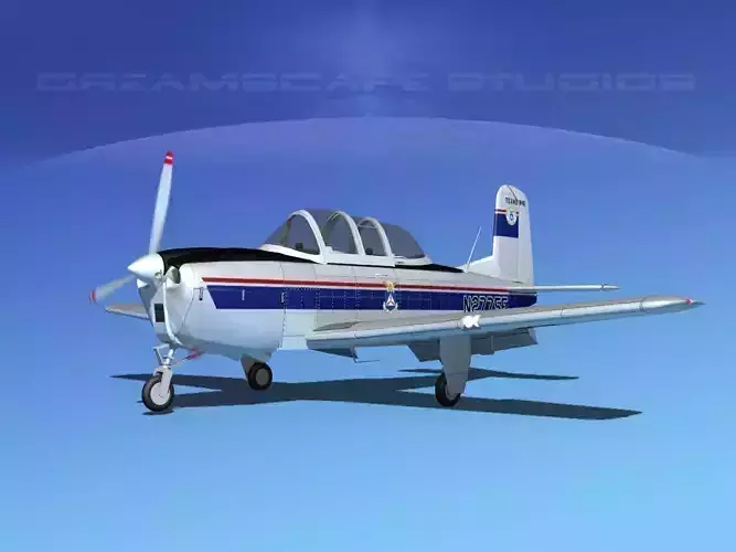 Beechcraft T-34 Mentor V30 CAP Tex