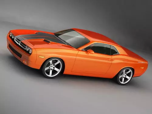 Dodge Challenger concept 3D model_0
