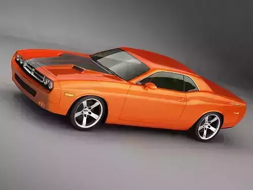 Dodge Challenger concept 3D model Dodge Challenger concept 3D model