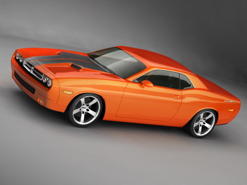 Dodge Challenger concept 3D model