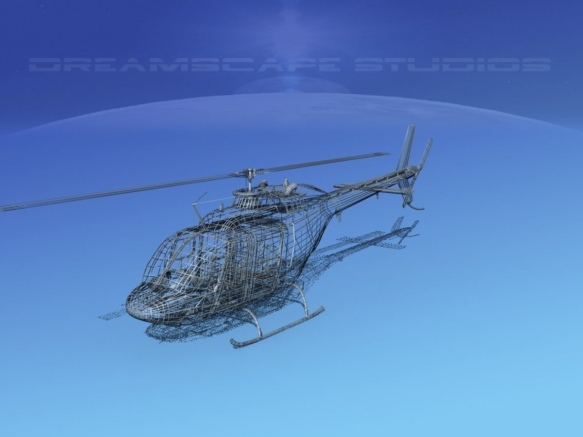Bell OH-58B Australian Army 3 3D model_18