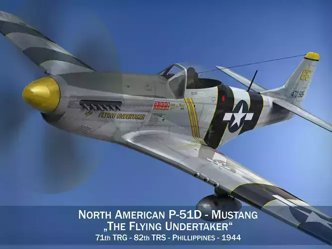 North American P-51D Mustang - Flying Undertaker