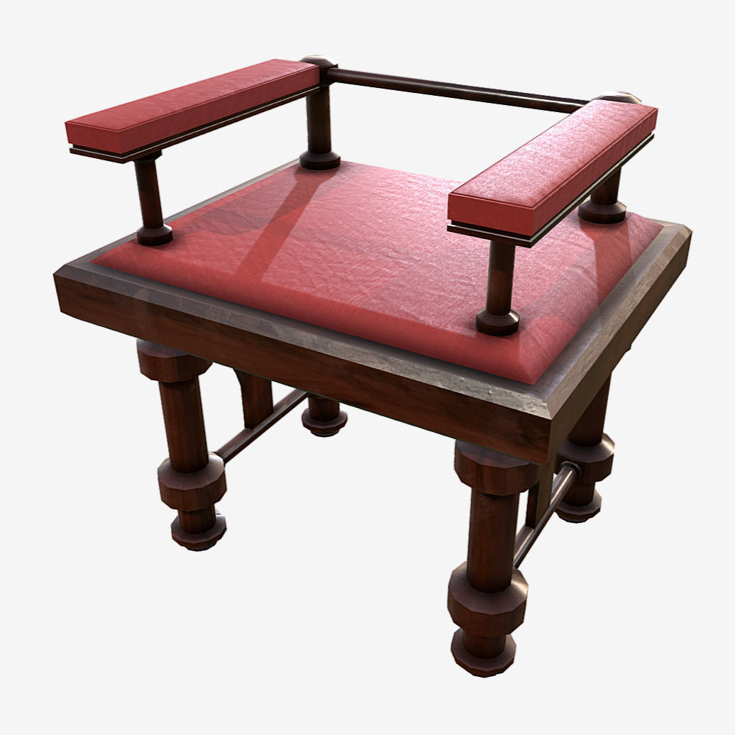 Chair Collection - Chairs Pack Low-poly 3D model_17