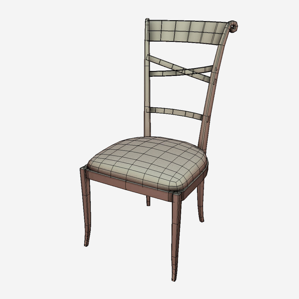 Chair Collection - Chairs Pack Low-poly 3D model_30