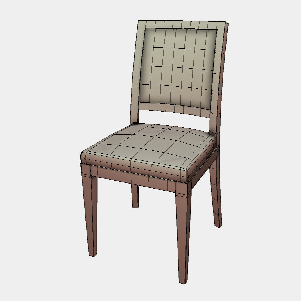 Chair Collection - Chairs Pack Low-poly 3D model_32
